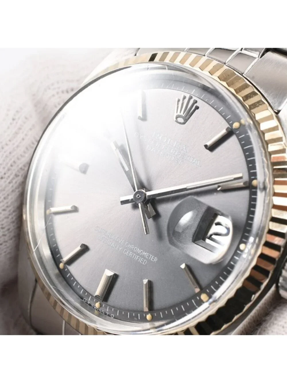 Rolex Watch Datejust White Gold